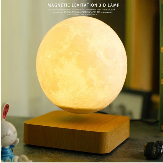 Magnetic Levitation Moon Lamps | New 3DPrinting LED Night Lamp Gift